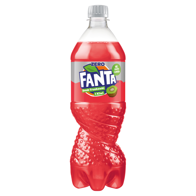 FANTA Zero napój gazowany o smaku truskawki i kiwi