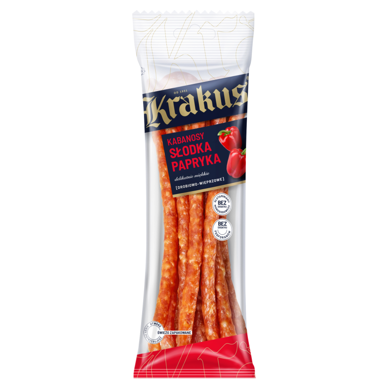 KRAKUS. Kabanosy słodka papryka frisco.pl