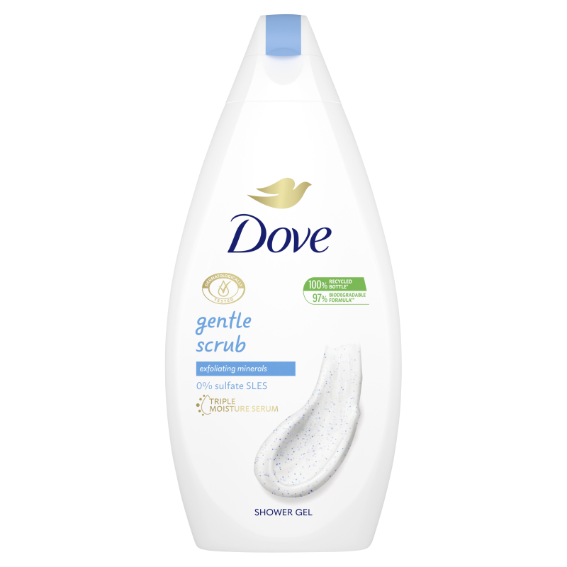 DOVE Żel pod prysznic Gentle Exfoliating frisco.pl