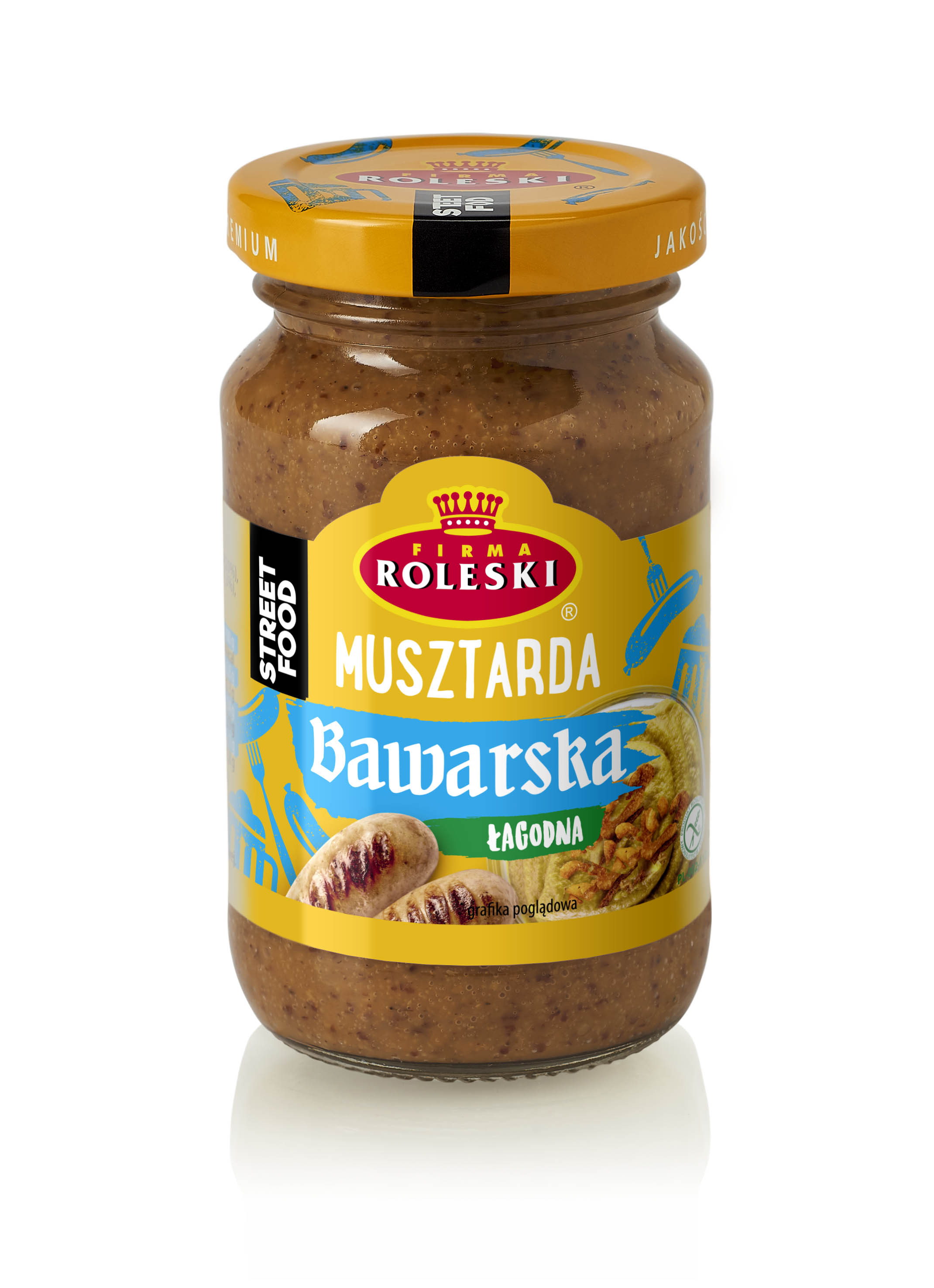 ROLESKI Street Food Musztarda bawarska (łagodna) frisco.pl