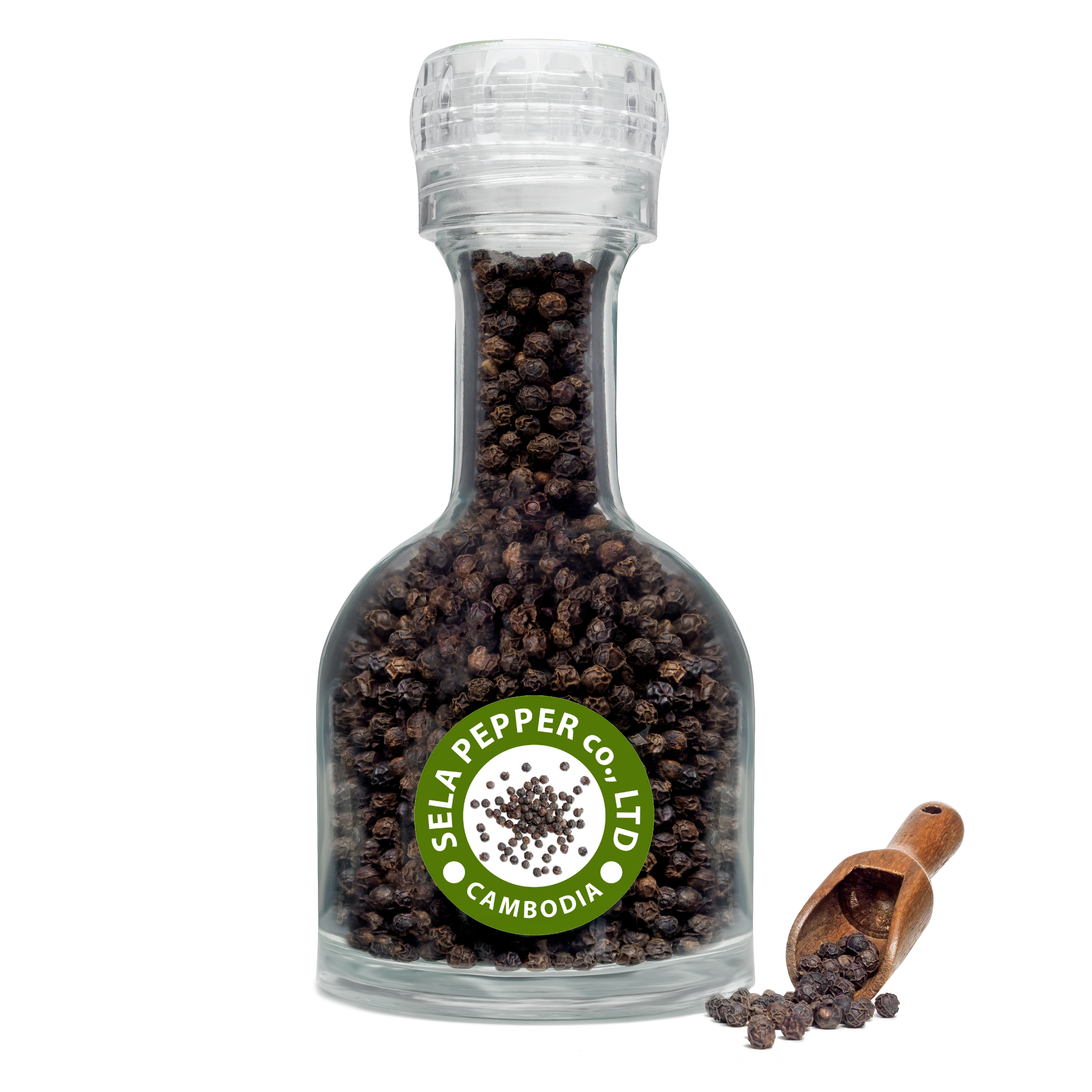 SELA PEPPER Pieprz czarny premium (z Kambodży) - młynek