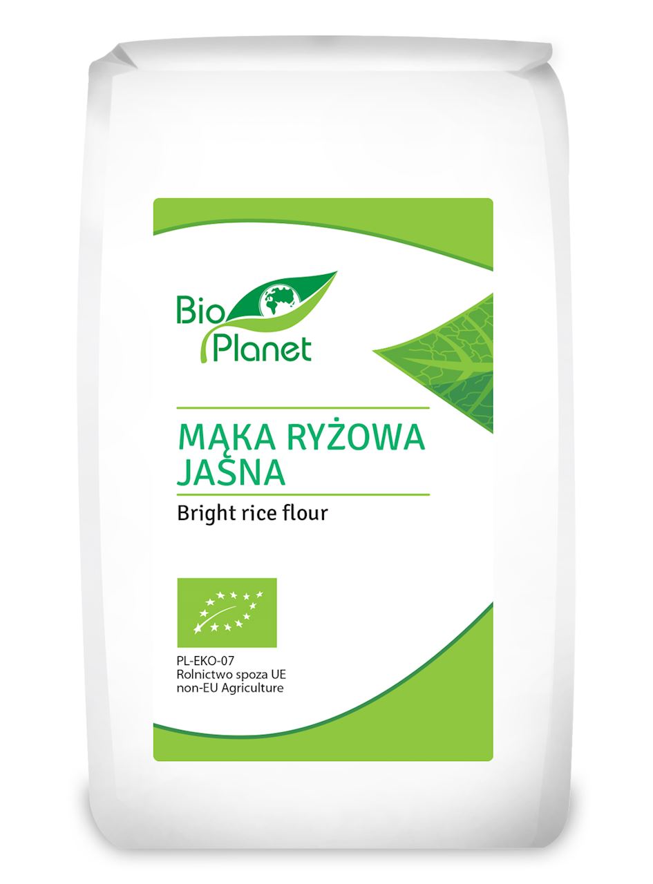 BIO PLANET Mąka ryżowa jasna