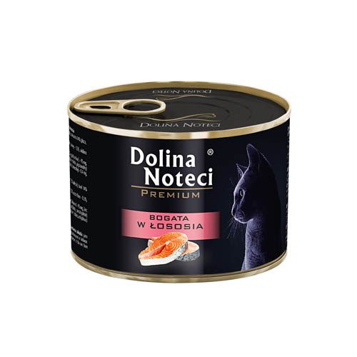 DOLINA NOTECI Mokra karma dla kota bogata w łososia