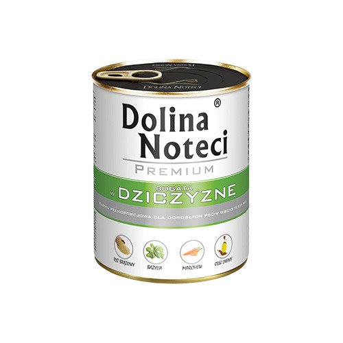 DOLINA NOTECI Mokra karma dla psa bogata w dziczyznę frisco.pl