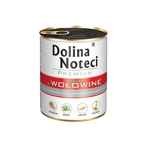 DOLINA NOTECI Mokra karma dla psa bogata w wołowinę frisco.pl
