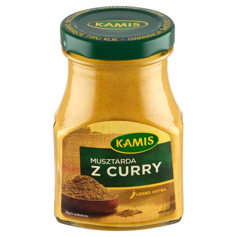 KAMIS Musztarda z curry (lekko ostra)