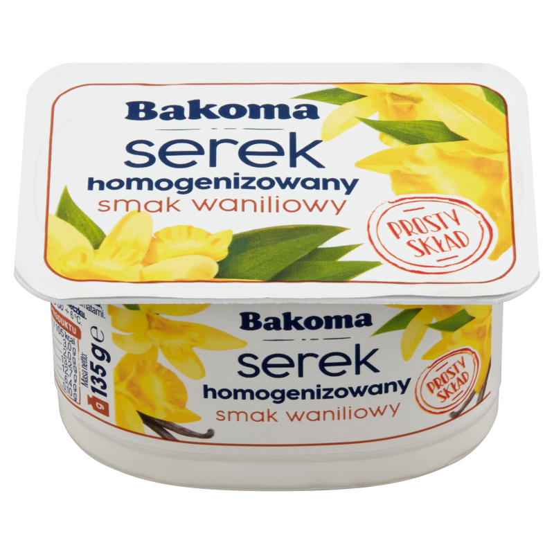 BAKOMA Serek homogenizowany, waniliowy