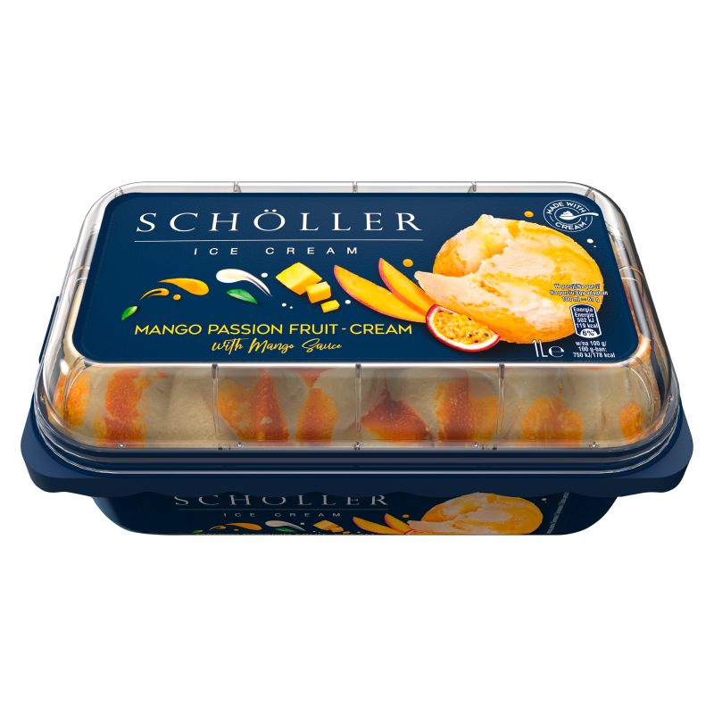 SCHÖLLER Lody mango marakuja - śmietanka z sosem mango frisco.pl