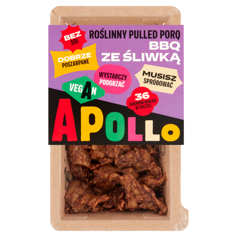APOLLO Roślinny Pulled PorQ BBQ ze śliwką