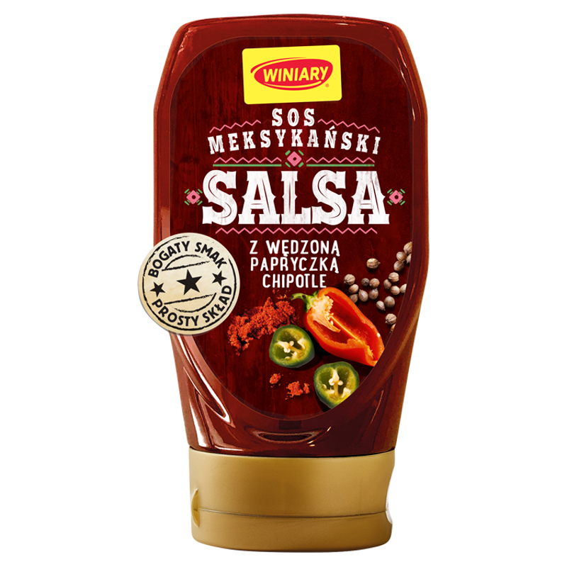WINIARY Sos meksykański Salsa z wędzoną papryczką chipotle frisco.pl