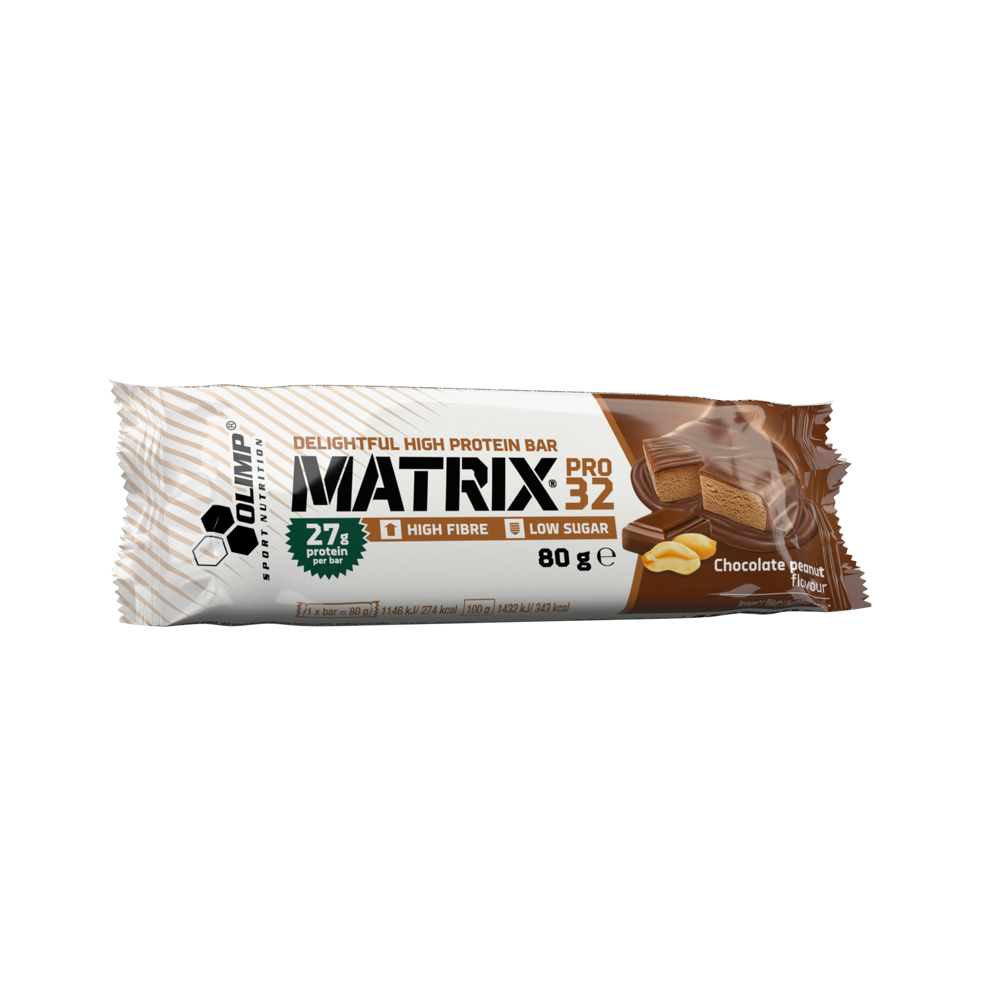 OLIMP SPORT NUTRITION Baton proteinowy MATRIX PRO czekoladowo - orzechowy