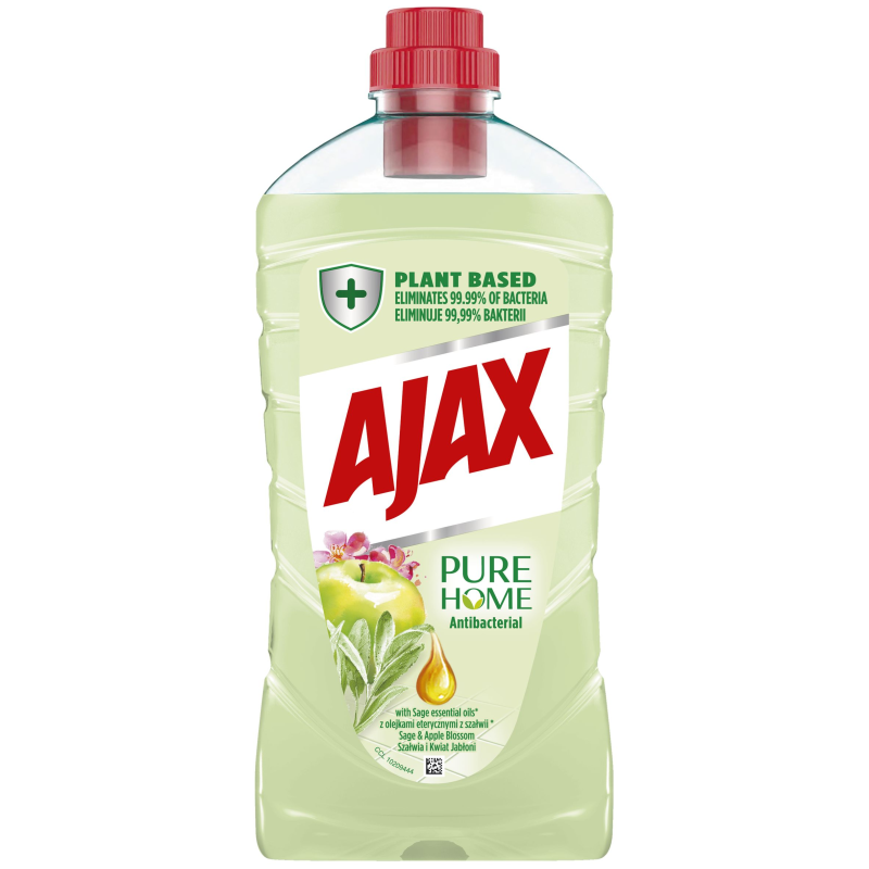 AJAX Pure Home Płyn do czyszczenia i dezynfekcji szałwia i kwiat jabłoni