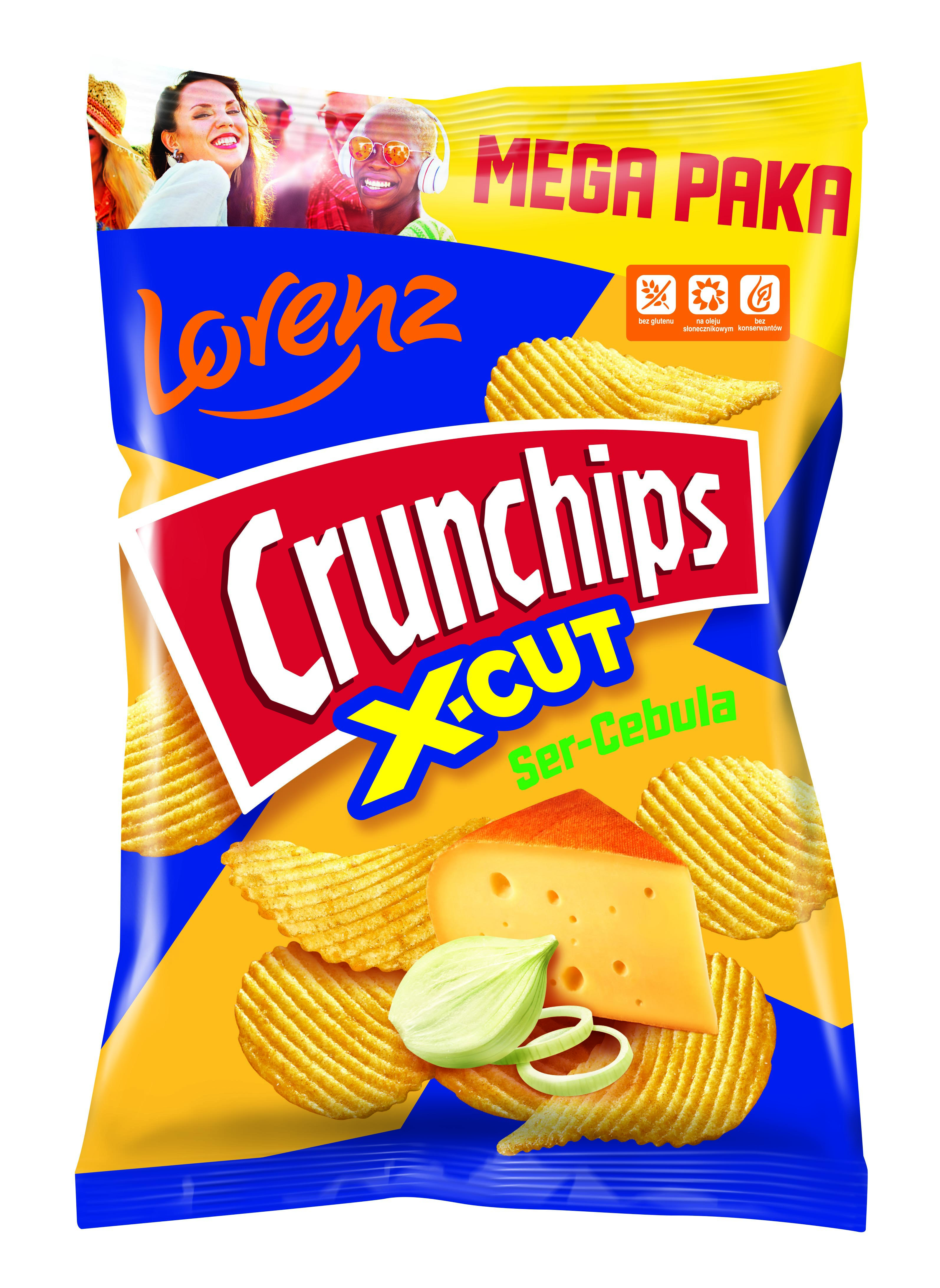 CRUNCHIPS X-Cut Chipsy Ser-Cebula frisco.pl