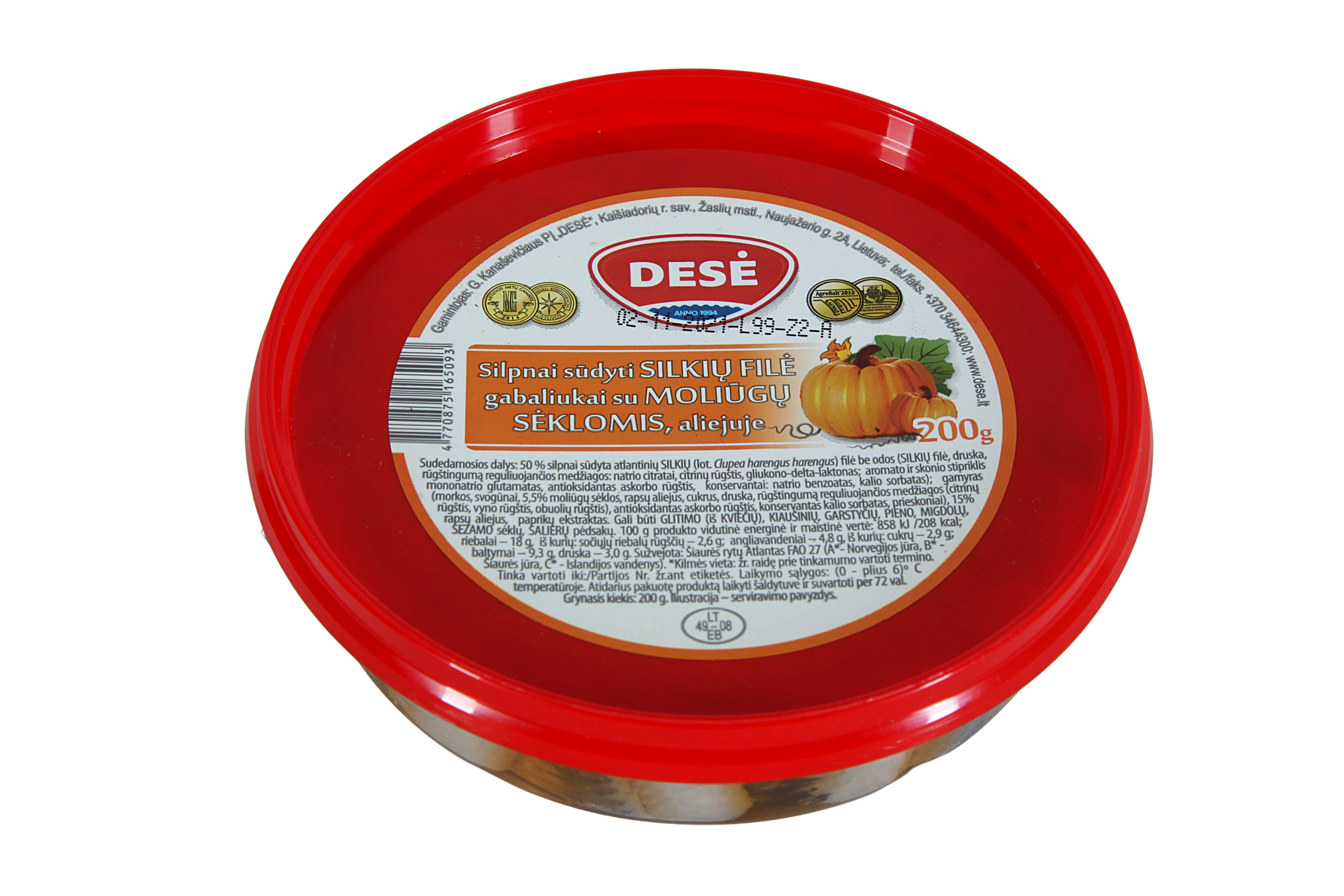 DESE Śledź z dynią w oleju