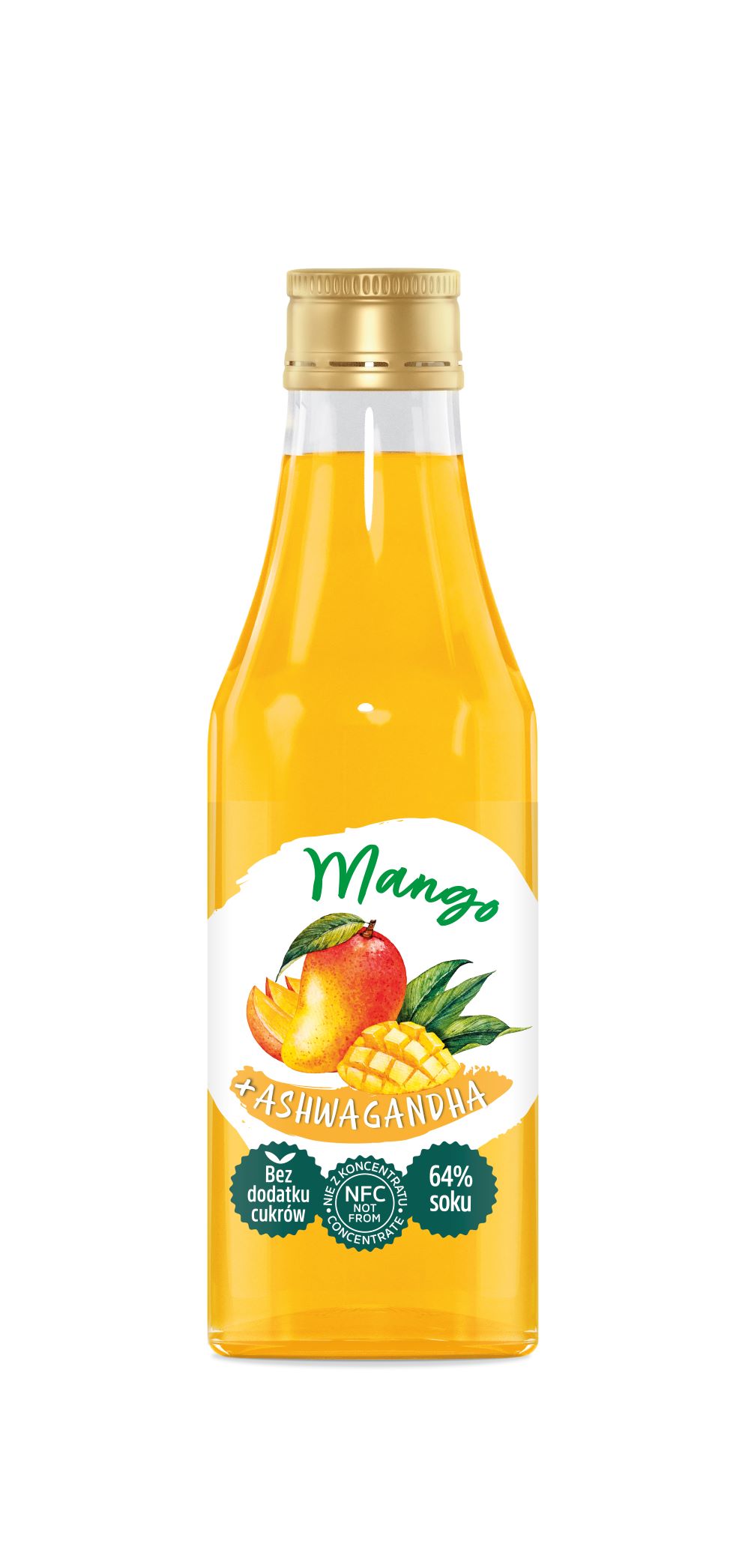 PREMIUM ROSA Napój jabłko - mango + ashwagandha