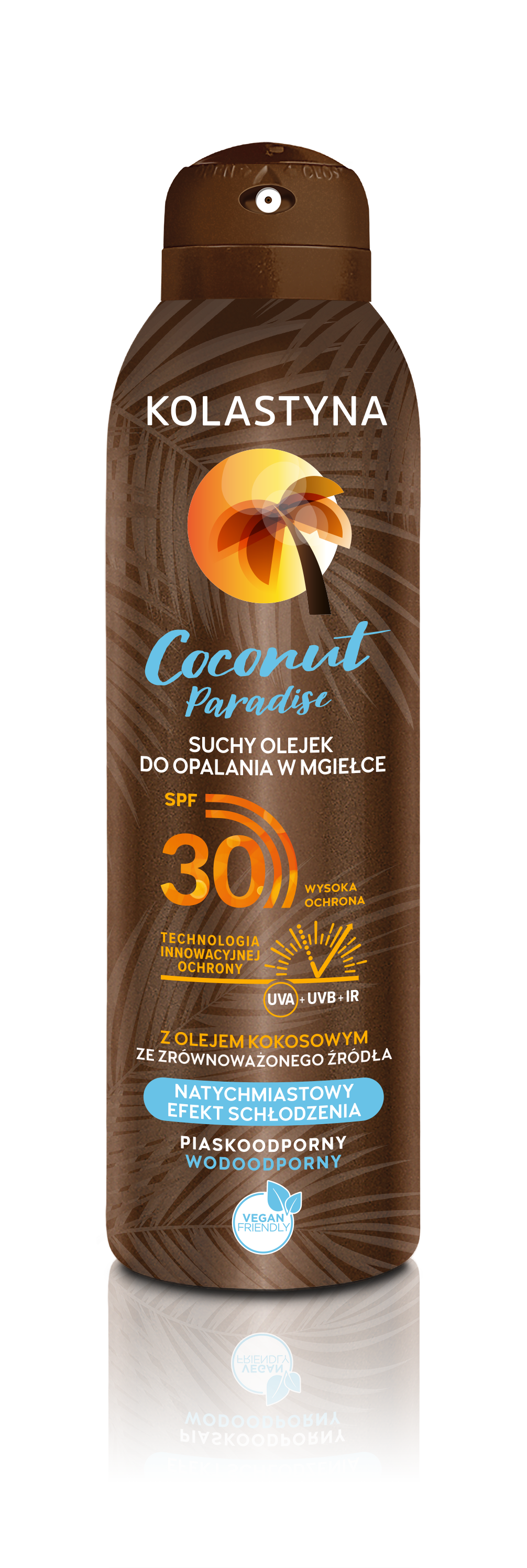 KOLASTYNA SUN Care Suchy olejek do opalania SPF30 Coconut Paradise