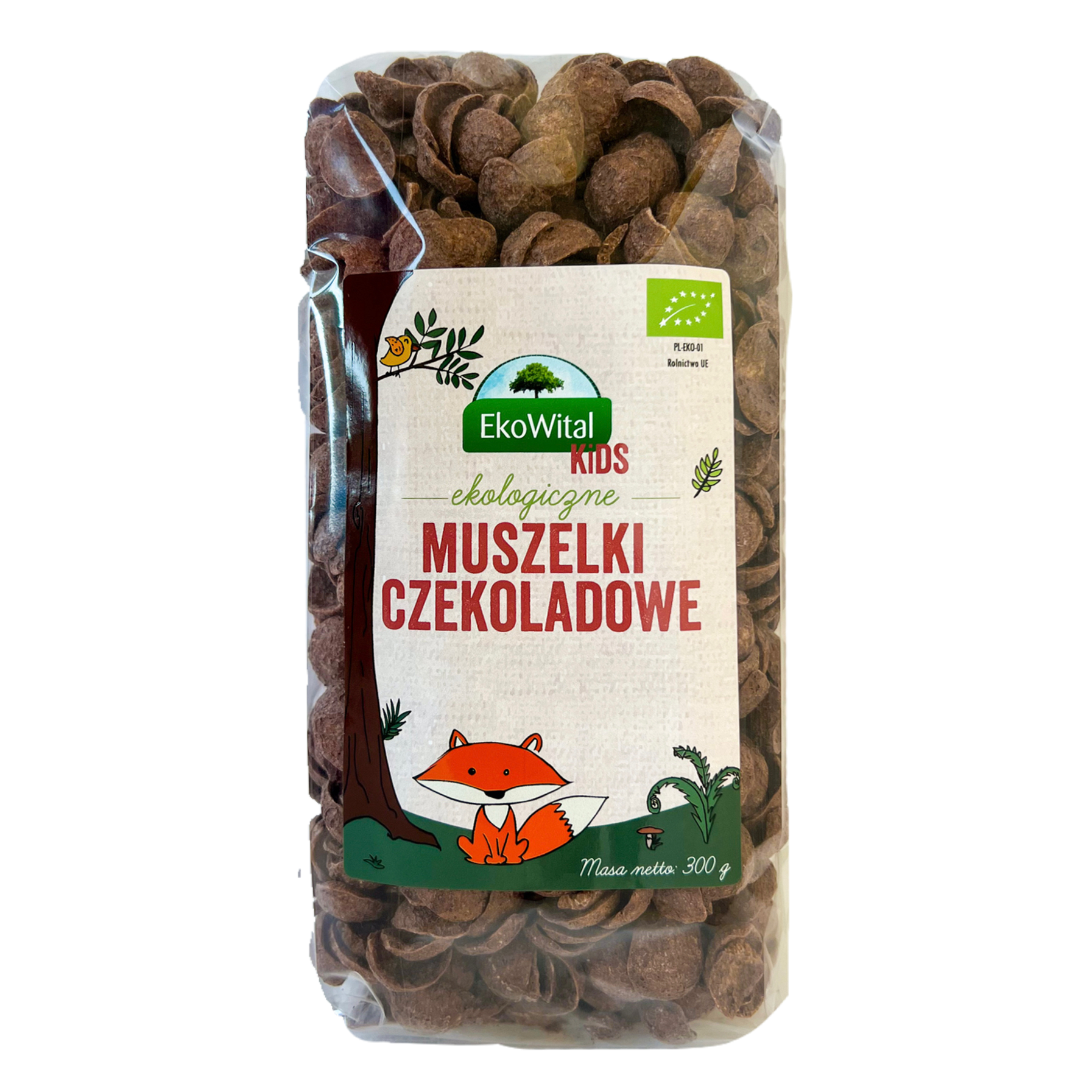 EKO WITAL Ekologiczne muszelki czekoladowe BIO
