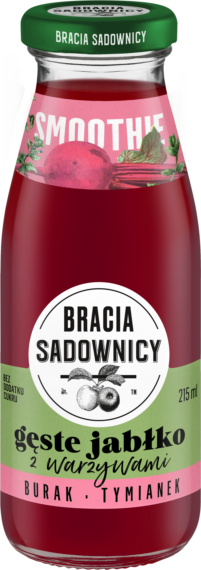 BRACIA SADOWNICY Gęste jabłko z warzywami burak-tymianek
