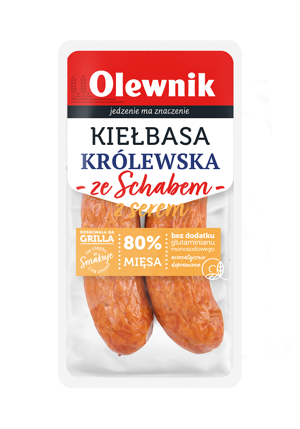 OLEWNIK Kiełbasa królewska z serem frisco.pl
