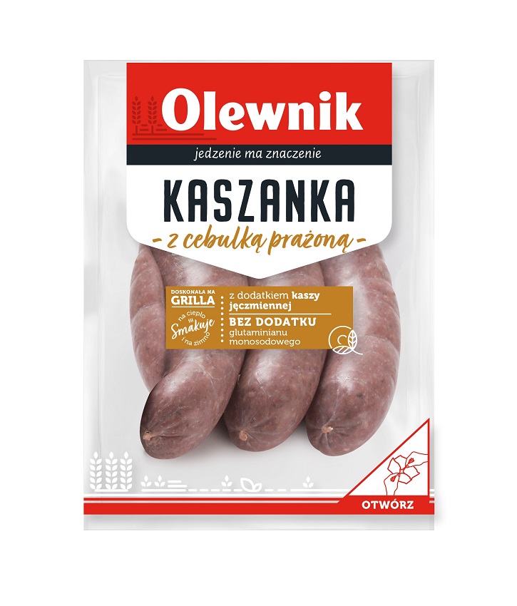 OLEWNIK Kaszanka z prażoną cebulką