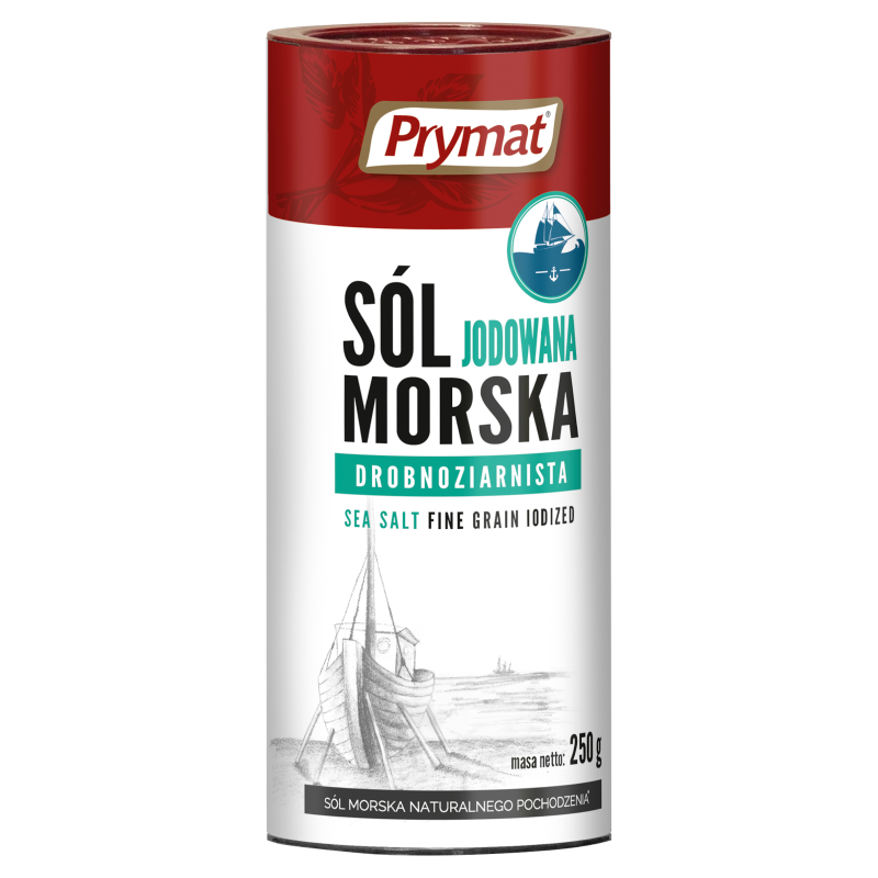 PRYMAT Sól morska drobnoziarnista jodowana frisco.pl