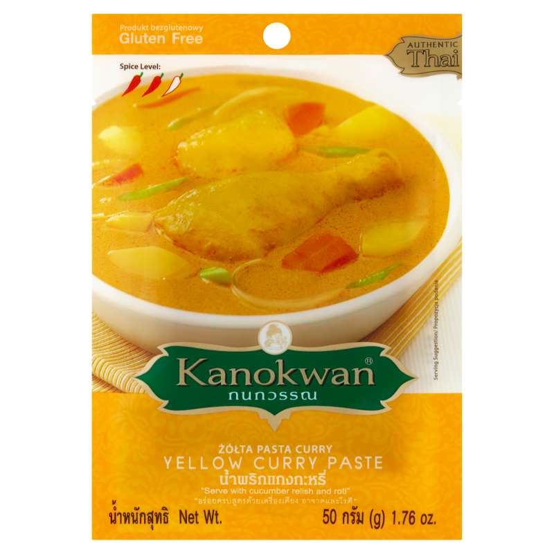 KANOKWAN Pasta curry żółta bezglutenowa frisco.pl