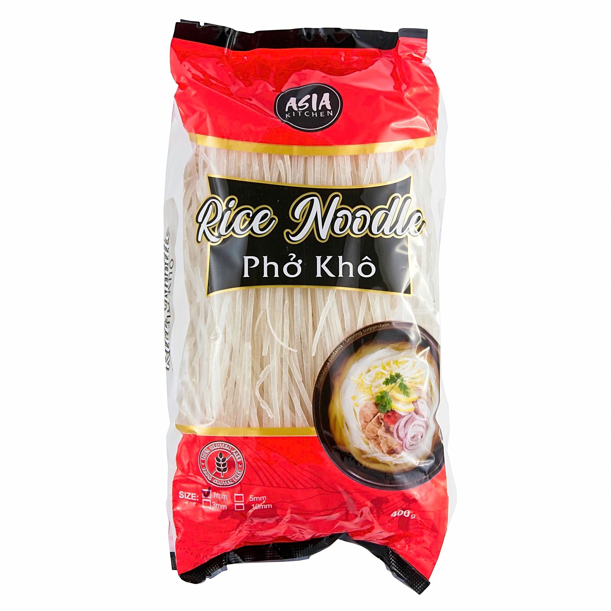 ASIA KITCHEN Makaron ryżowy (1mm) bezglutenowy