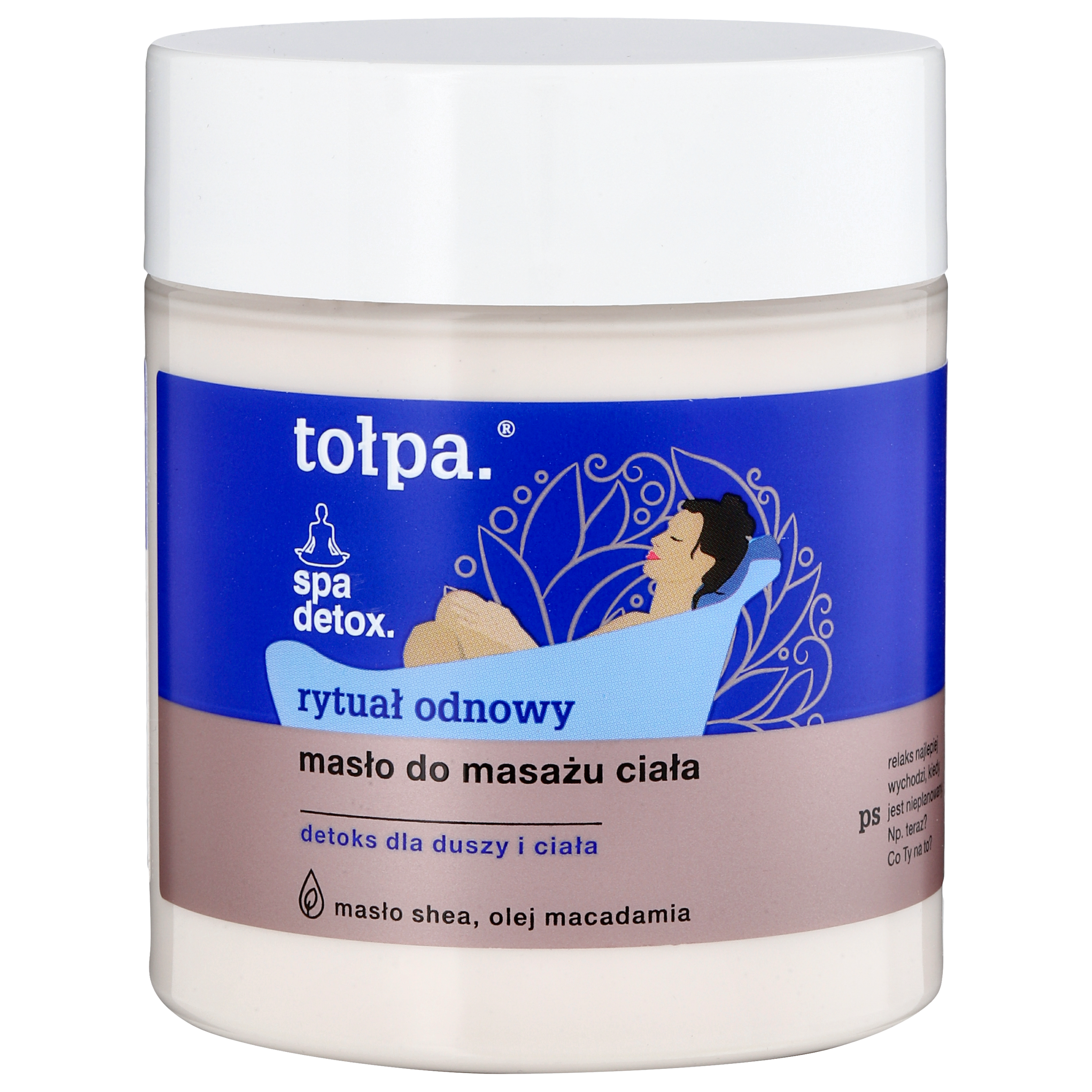 TOŁPA spa detox Masło do masażu ciała