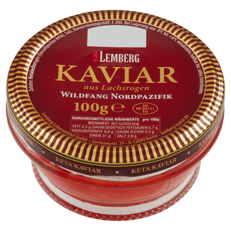 LEMBERG Kawior z Łososia Keta