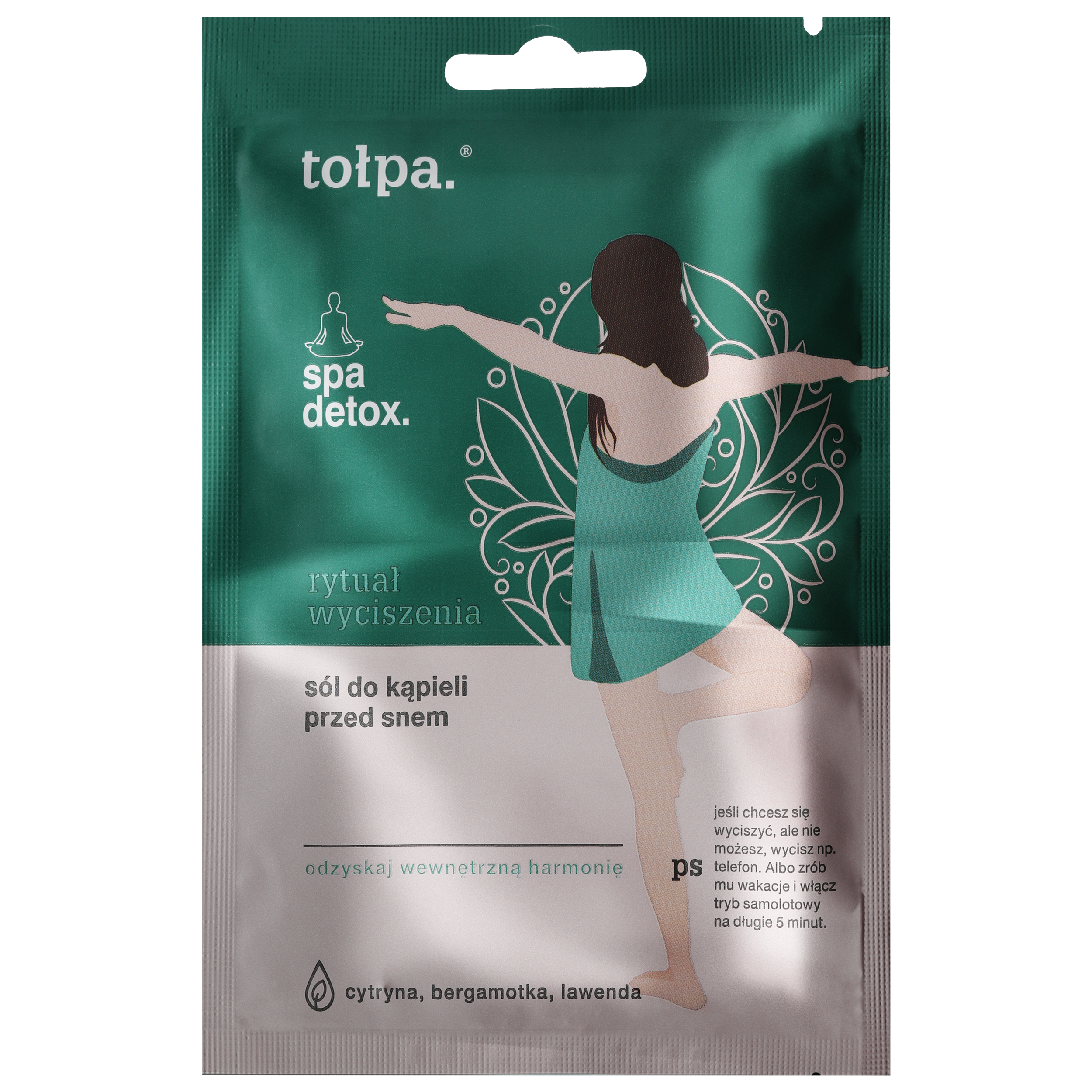 TOŁPA spa detox Sól do kąpieli przed snem