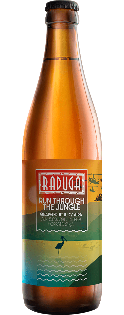 RADUGA Run Through The Jungle Piwo (butelka bezzwrotna)