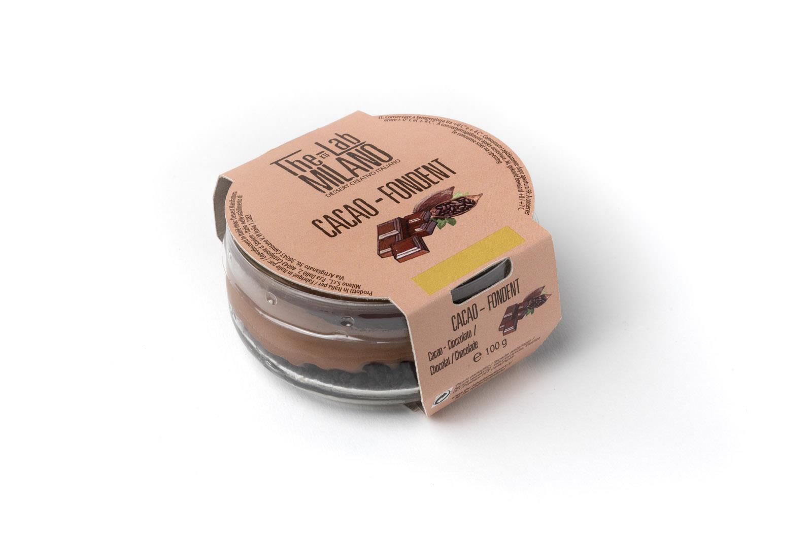 THE LAB MILANO Deser włoski Cacao Fondent (fondant czekoladowy)