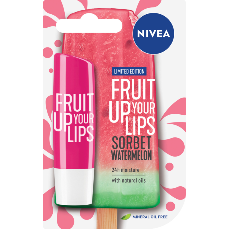 NIVEA Pielęgnująca pomadka do ust Sorbet Watermelon 4,8 g