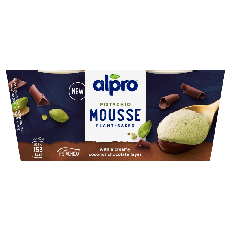 ALPRO Mus wegański pistacjowy (2x70g)