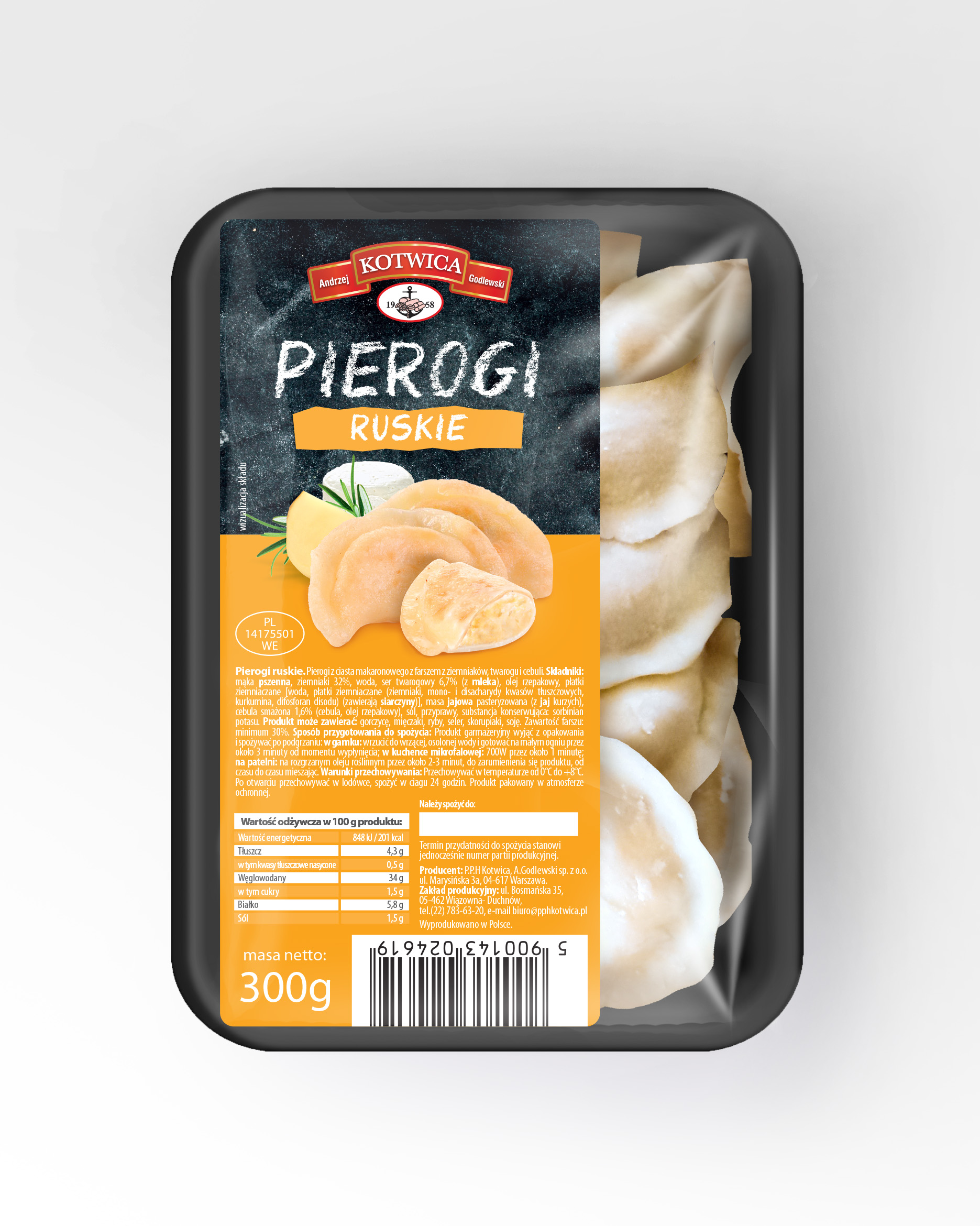 KOTWICA Pierogi ruskie