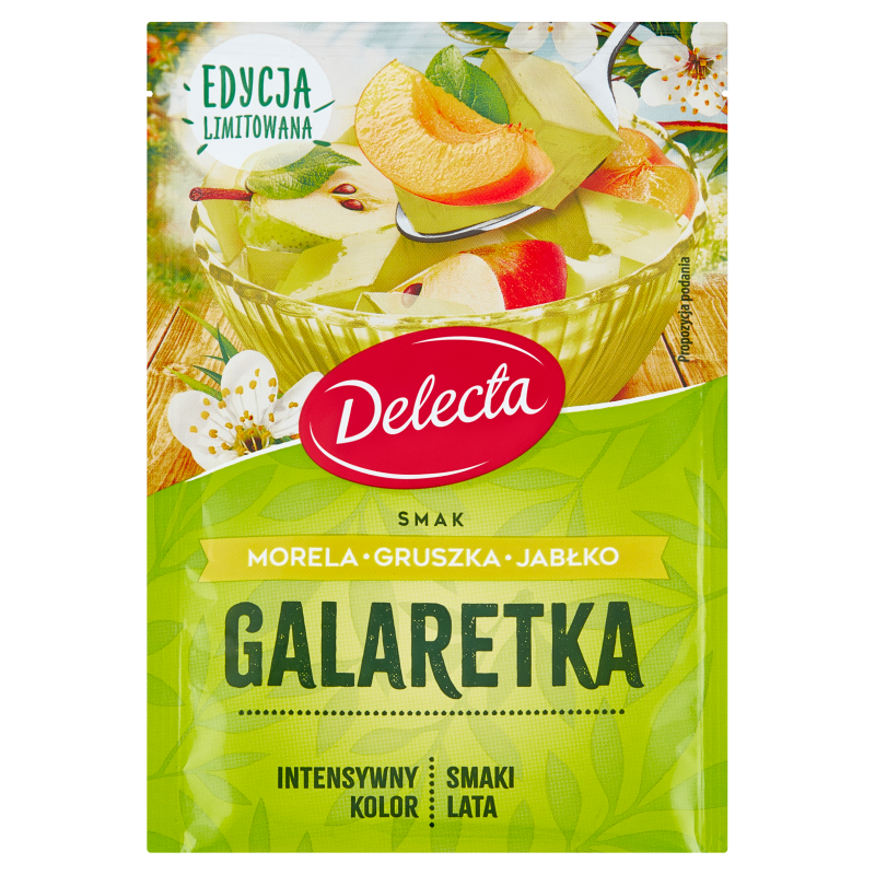 DELECTA Galaretka o smaku moreli gruszki i jabłka frisco.pl