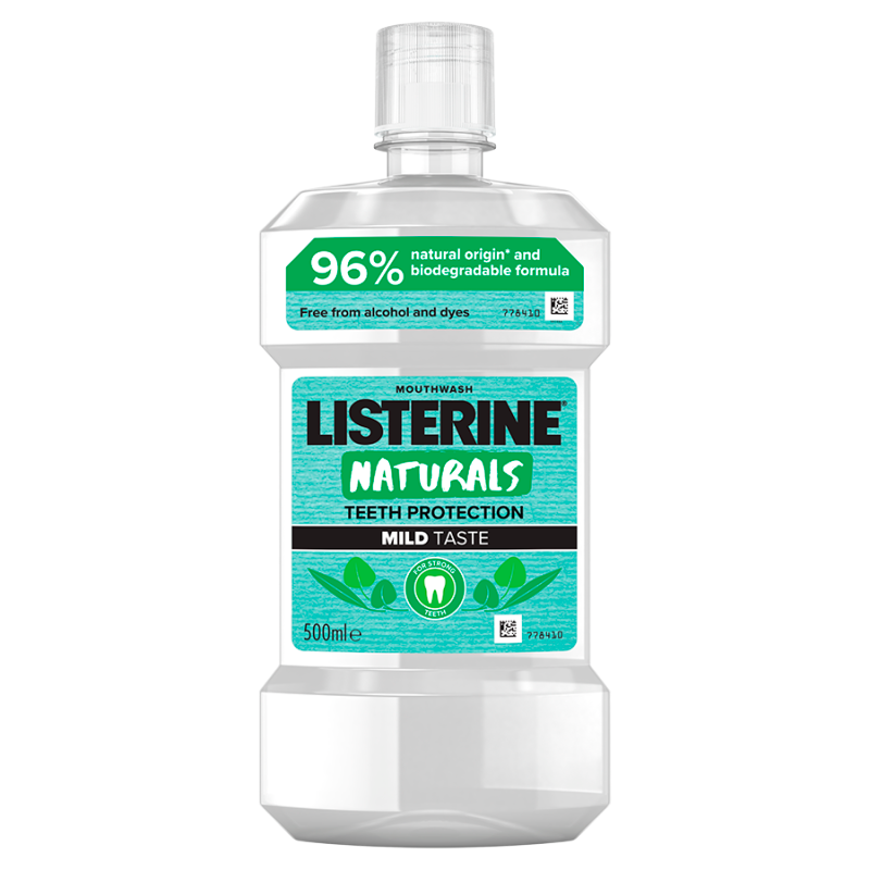 LISTERINE Naturals Płyn do płukania jamy ustnej Gum Protection frisco.pl
