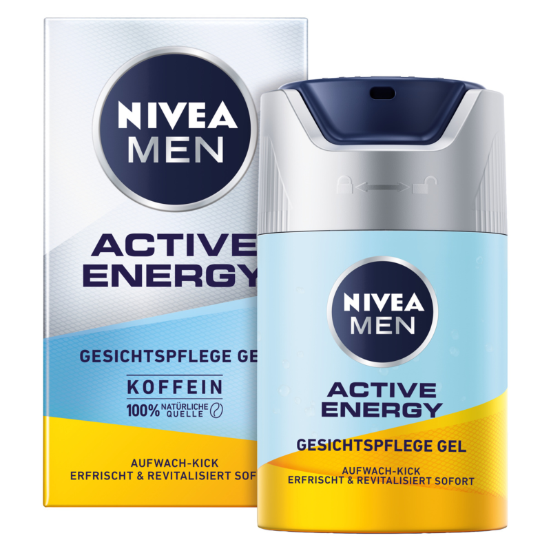 NIVEA MEN Energetyzujący hydrogel do twarzy Active Energy
