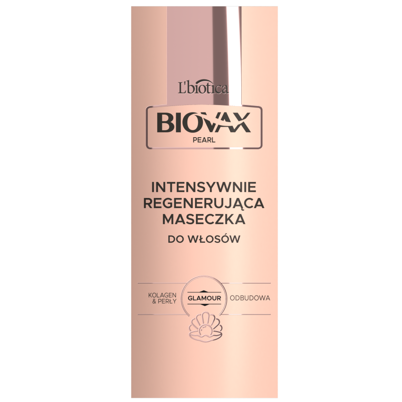 BIOVAX Glamour Pearl Maseczka intensywnie regenerująca Kolagen & Perły