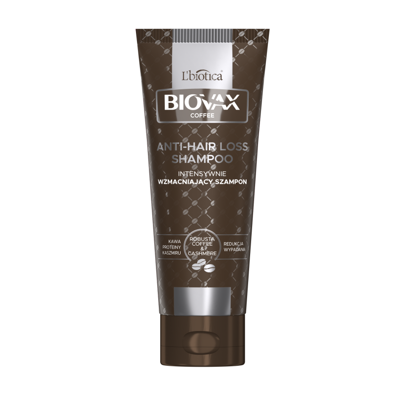 BIOVAX Glamour Coffee Szampon do włosów Kawa & Proteiny kaszmiru