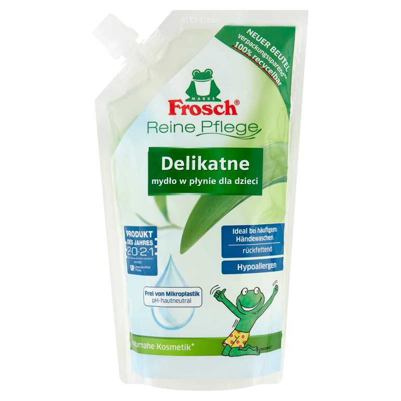 FROSCH Baby Delikatne mydło w płynie dla dzieci 500 ml - zapas