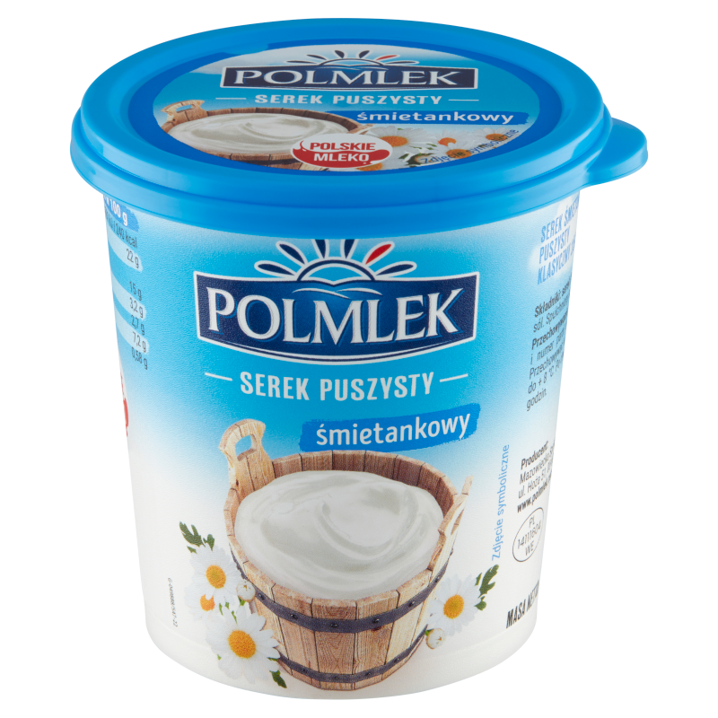 POLMLEK Serek puszysty śmietankowy