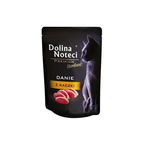 DOLINA NOTECI Sterilised Mokra karma dla kotów sterylizowanych - danie z kaczki frisco.pl