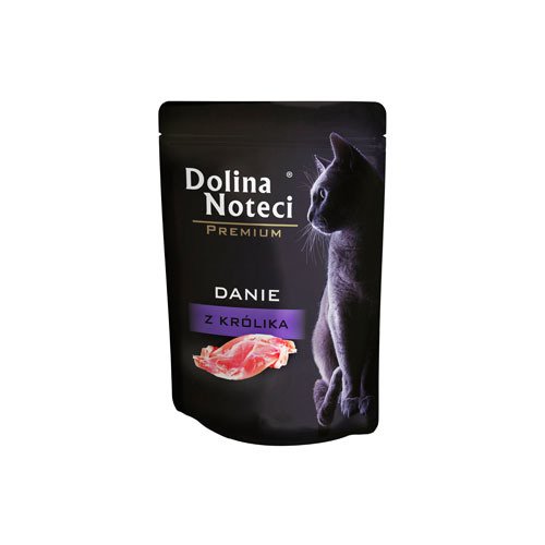DOLINA NOTECI Mokra karma dla kota - danie z królika frisco.pl