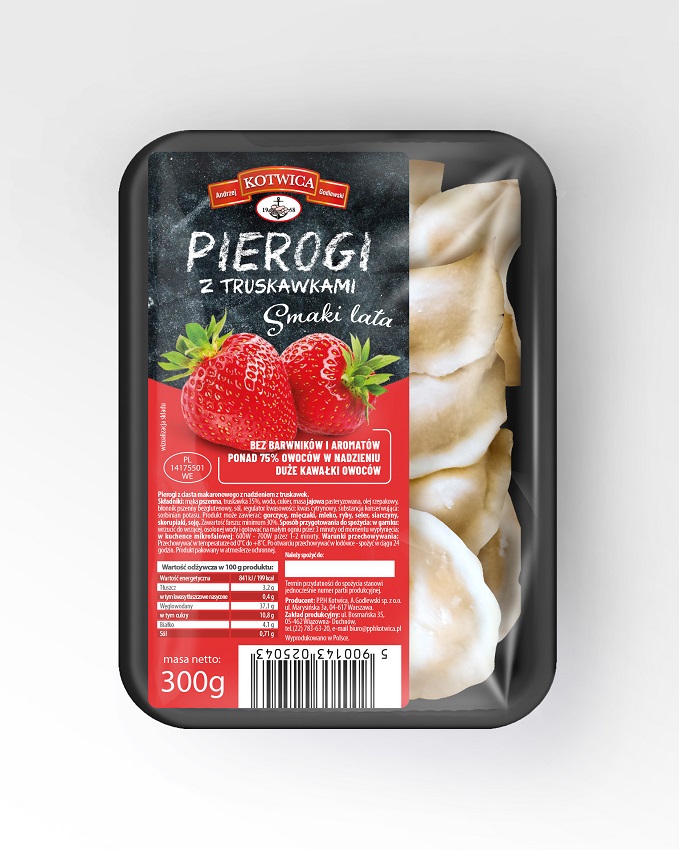 Kotwica Pierogi z truskawkami