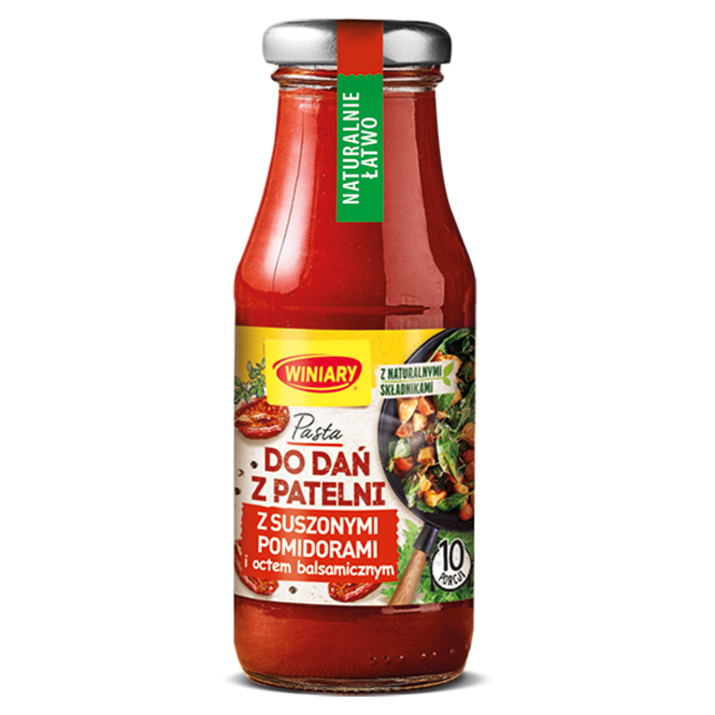WINIARY Pasta do dań z patelni - z suszonymi pomidorami i octem balsamicznym