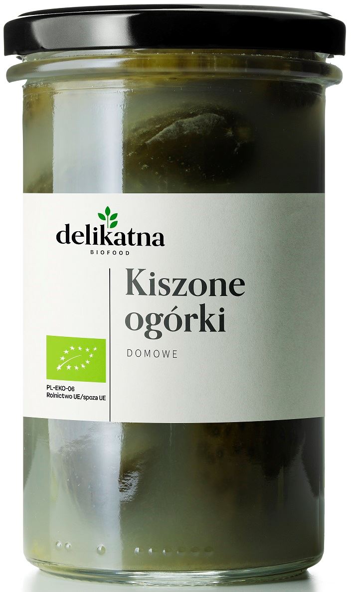 DELIKATNA Ogórki kiszone domowe BIO