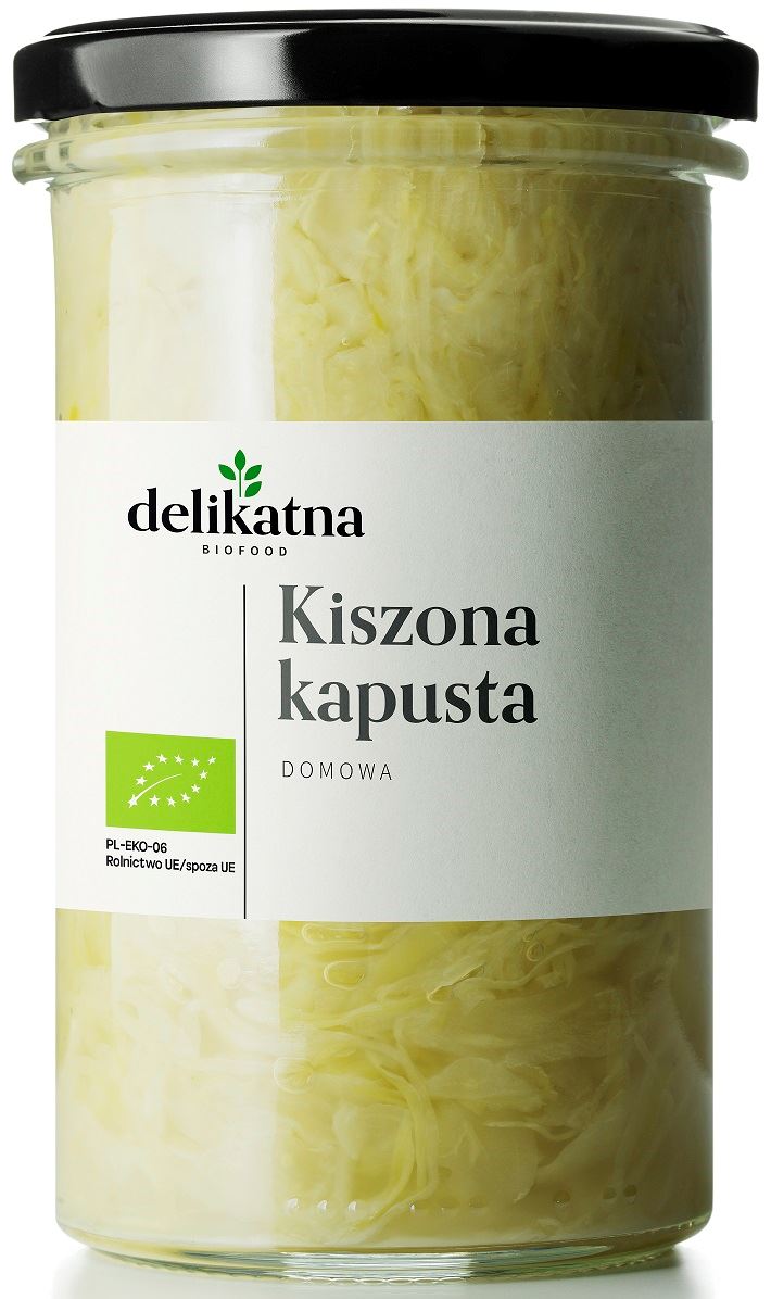 DELIKATNA Kapusta kiszona domowa BIO
