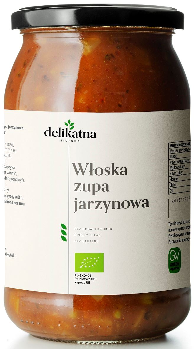 DELIKATNA Włoska zupa jarzynowa BIO