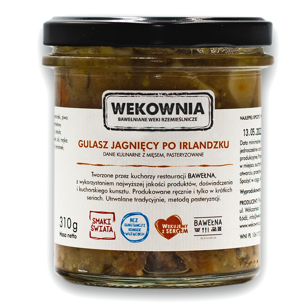 WEKOWNIA Gulasz jagnięcy po irlandzku